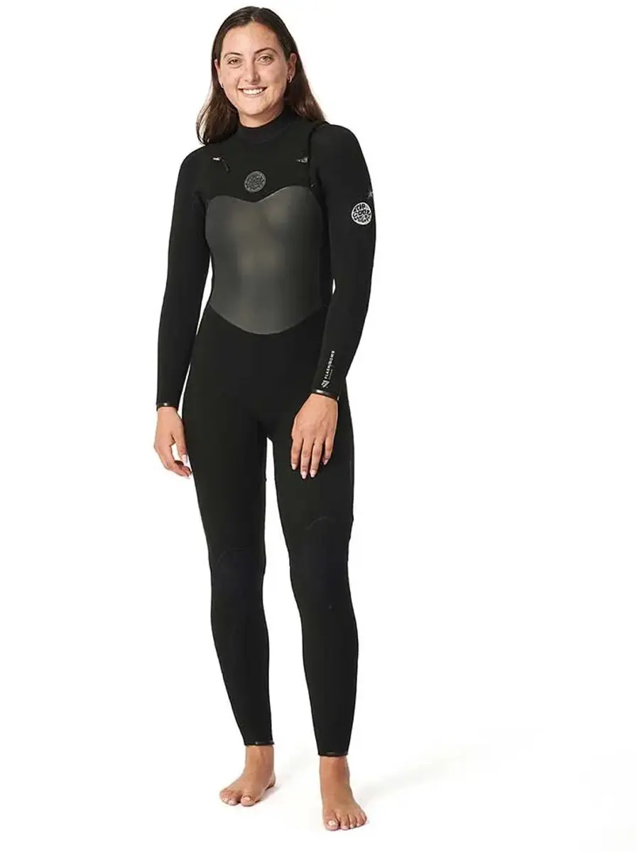 2025 Rip Curl Dames Flashbomb 5/3mm Borst Ritssluiting Wetsuit