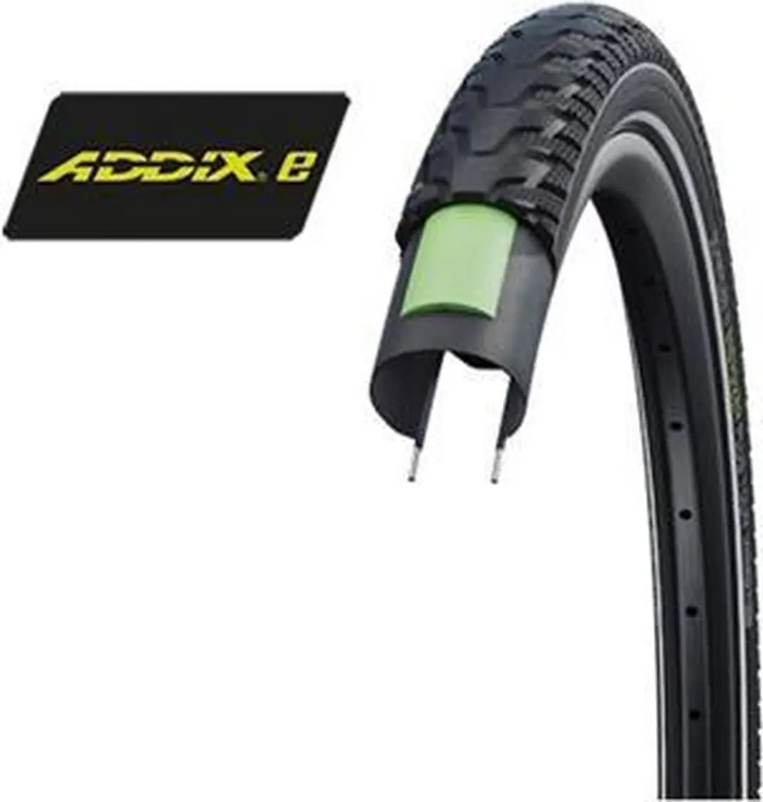 Schwalbe Energizer Plus Tour Buitenband 28x1.40 - Zwart met reflectie