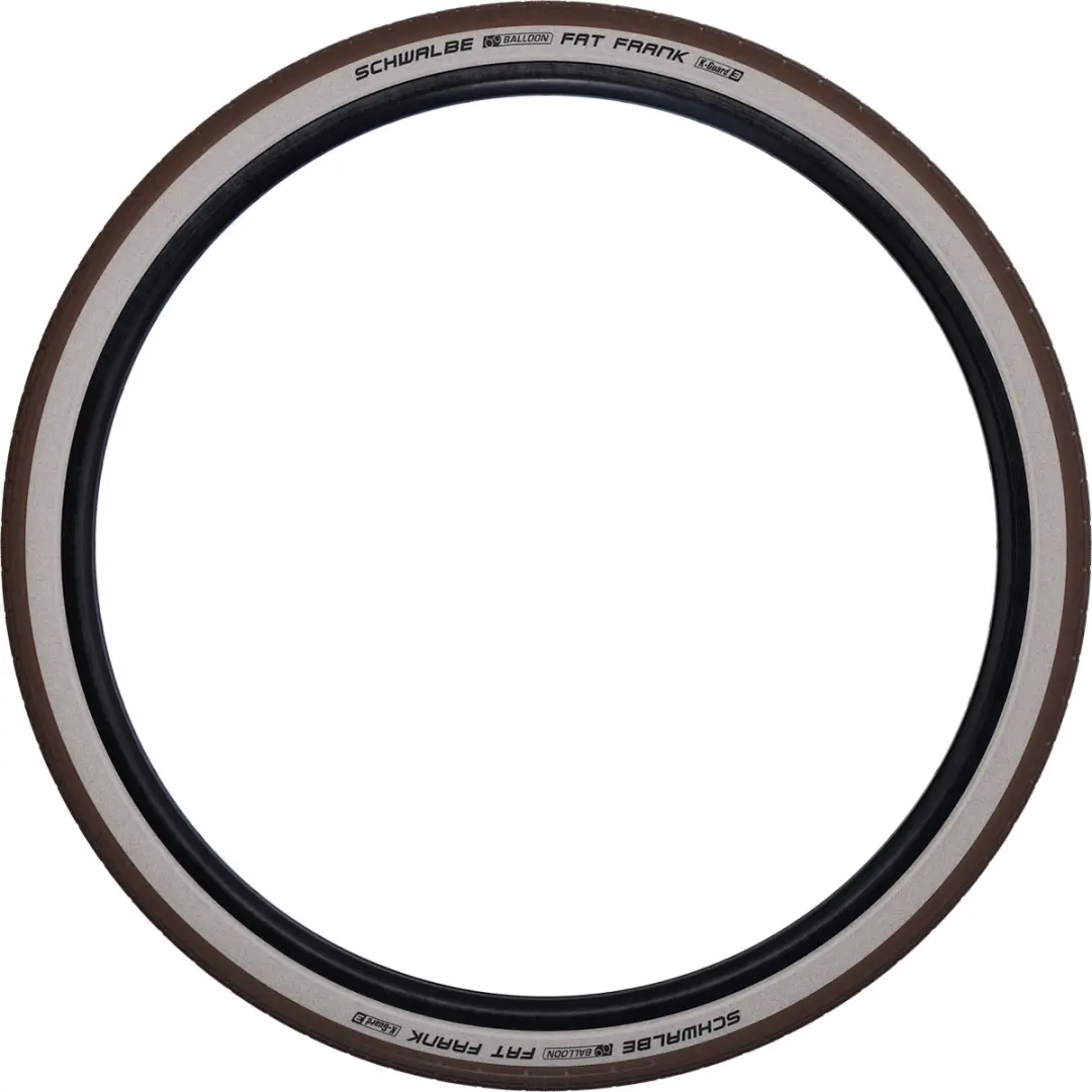Schwalbe Fat Frank 26x2.35 ETRTO 60-559 - Bruin/Wit