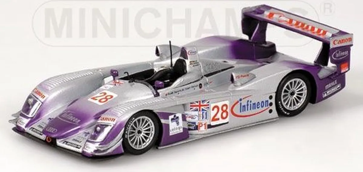 Audi R8 #28 Winners Sebring 12h 2004 Minichamps 1:43