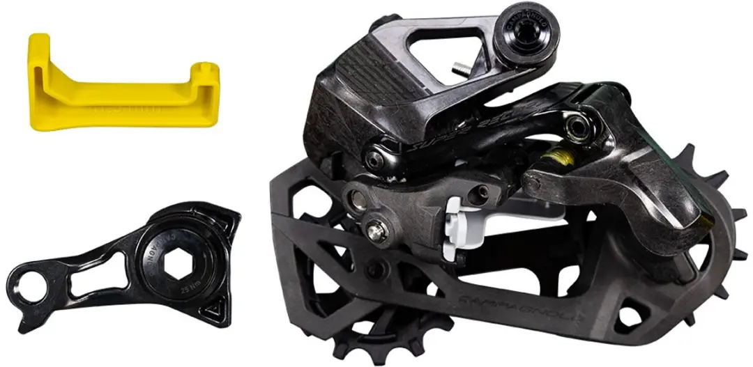 Campagnolo Super Record Wireless 13s Direct Achterderailleur Geel 13s