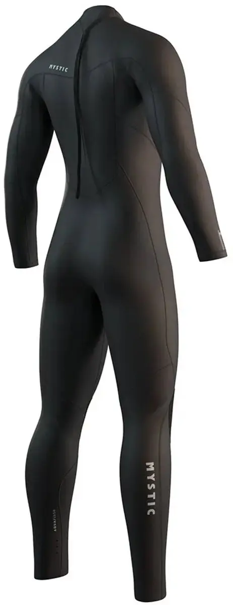2025 Mystic Heren Star 4/3mm Rug Ritssluiting Wetsuit