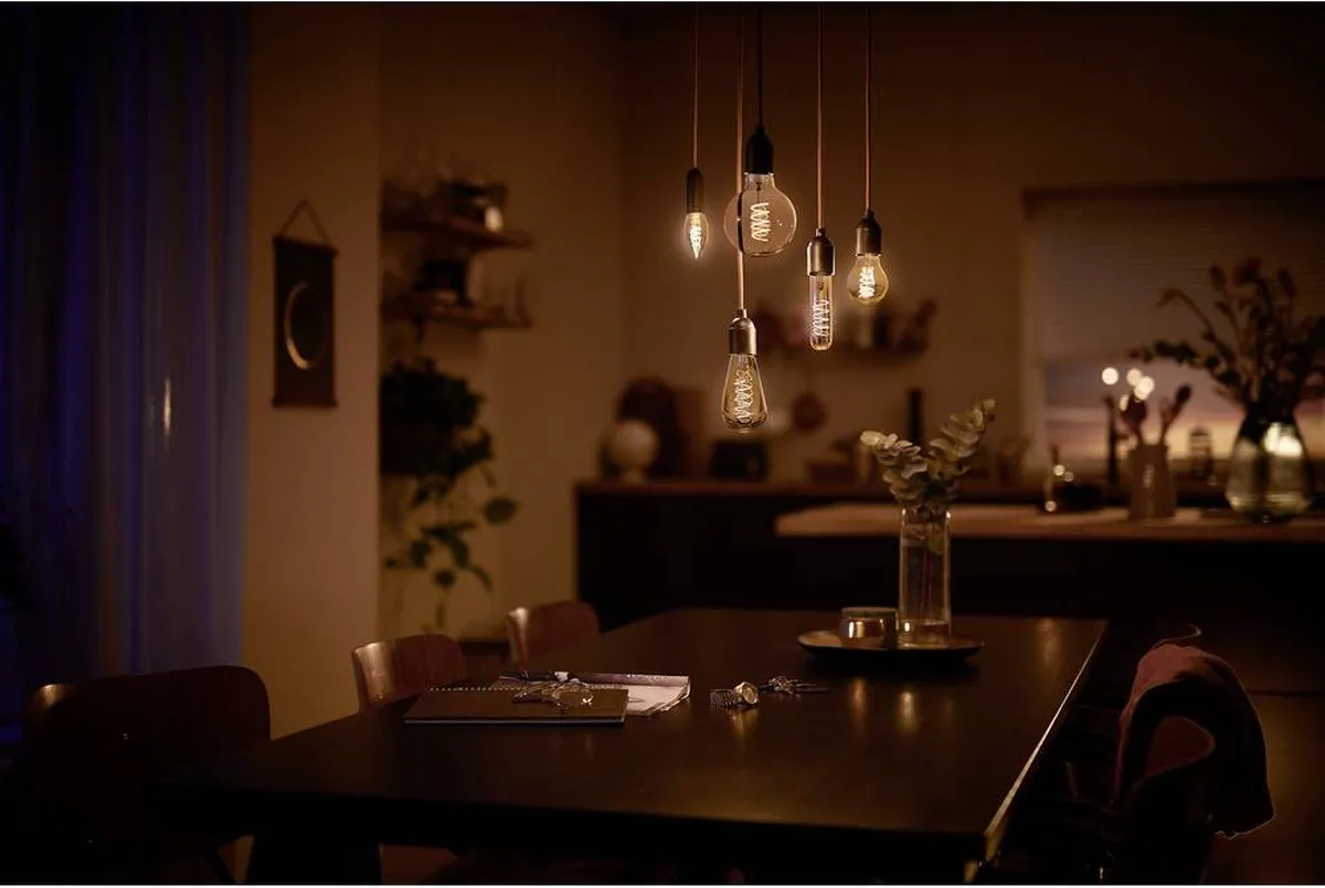 Philips Vintage LED E27 15W Extra Warmwit 1800K - Amber