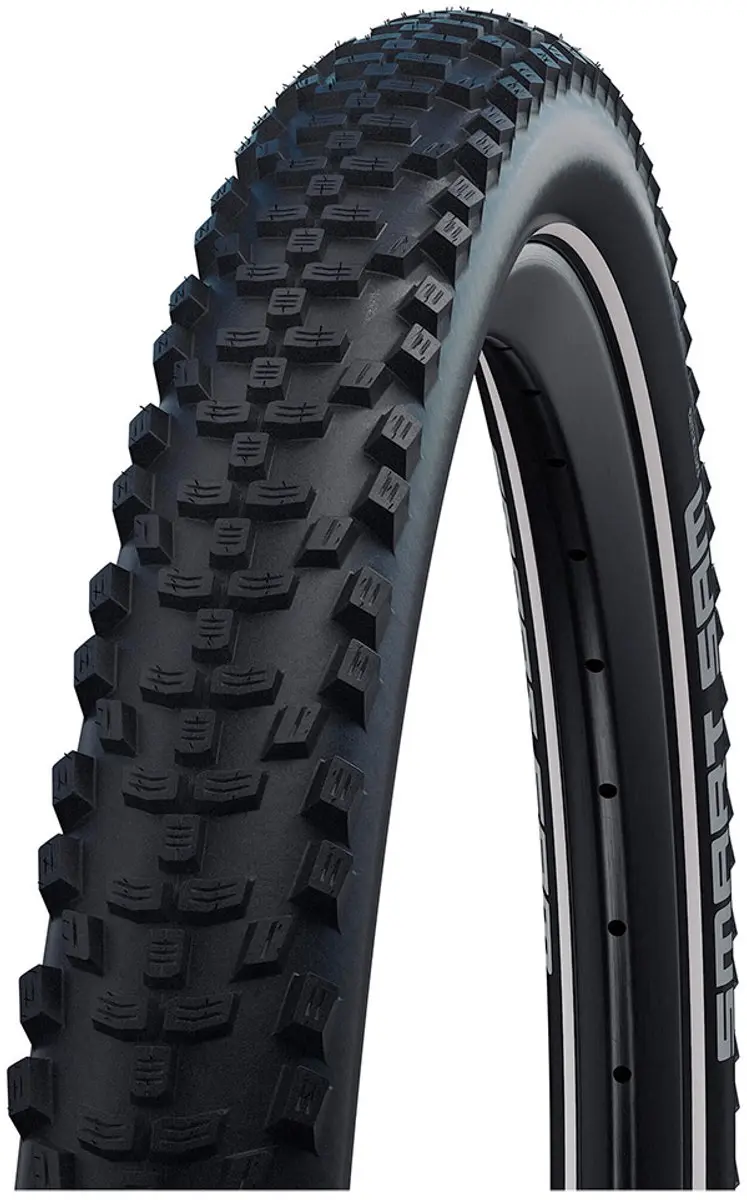 Schwalbe Smart Samoa Reflex Addix 27.5´´ X 2.10 Stijve Mtb-band Zwart 27.5´´