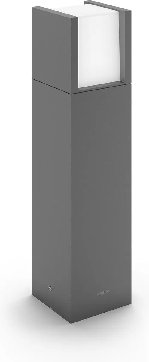 Philips Arbour Sokkellamp 3,8W - Anthraciet