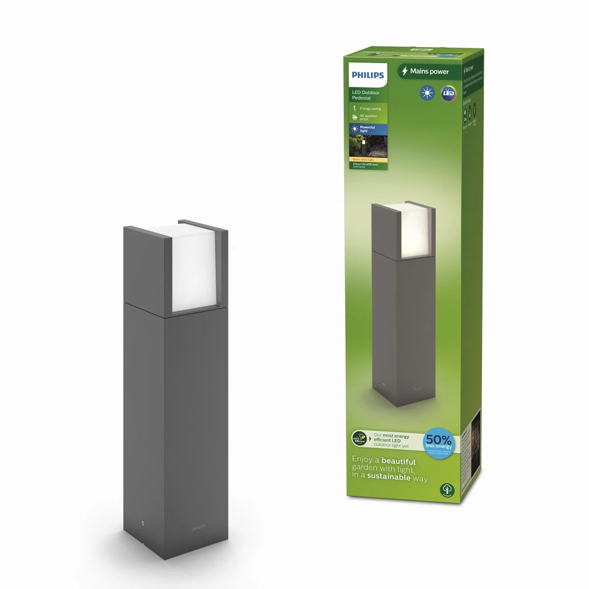 Philips Arbour Sokkellamp 3,8W