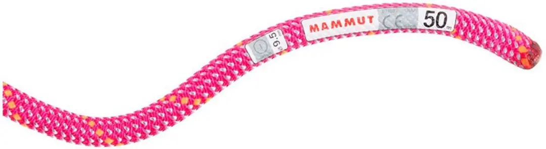 Mammut Crag Dry 9.5 Mm Touw Roze 50 m