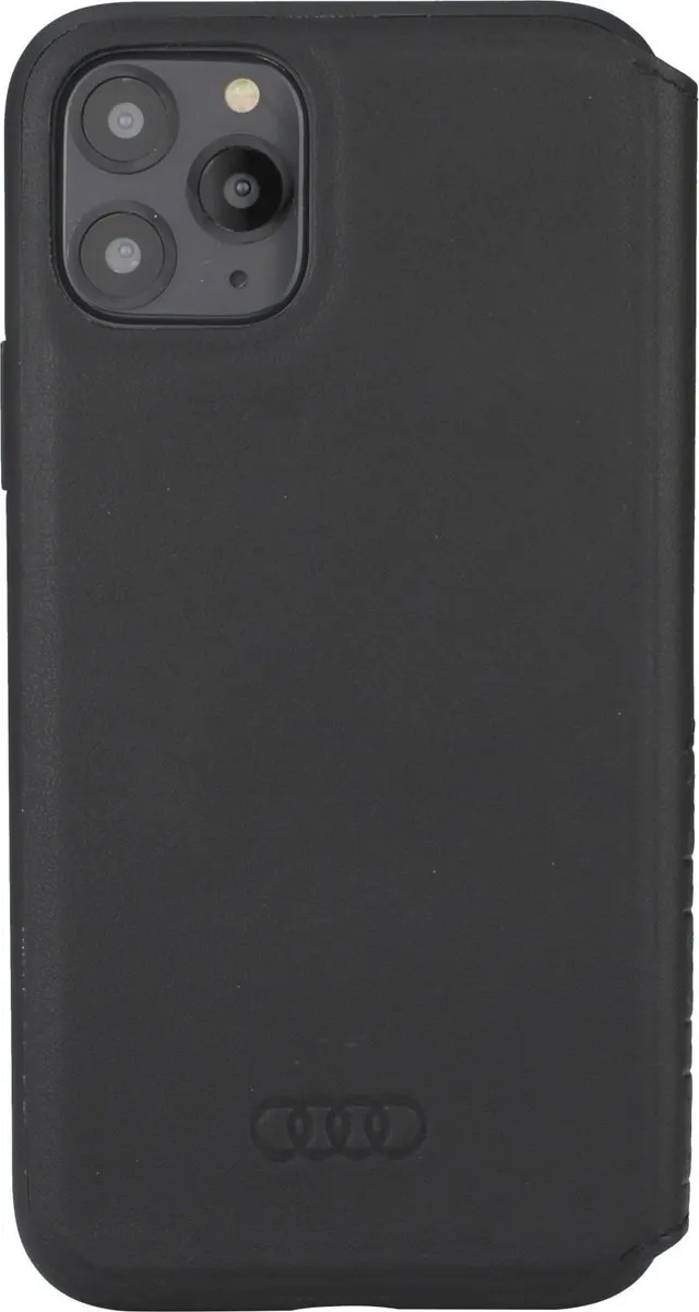 Audi iPhone 12 Mini Hoesje - Zwart - 8719273158647