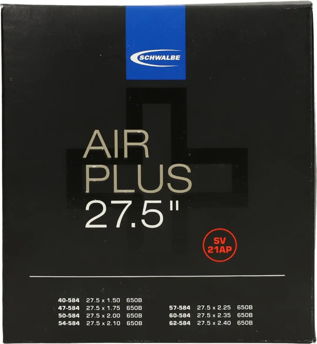 Schwalbe Air Plus binnenband SV14AP 27.5 inch ETRTO 40/62-584 Frans/Presta venti