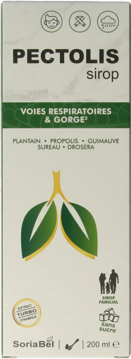 Soria Natural Pectolis Siroop 200ml