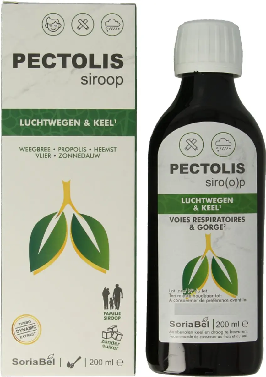 Soria Natural Pectolis Siroop 200ml