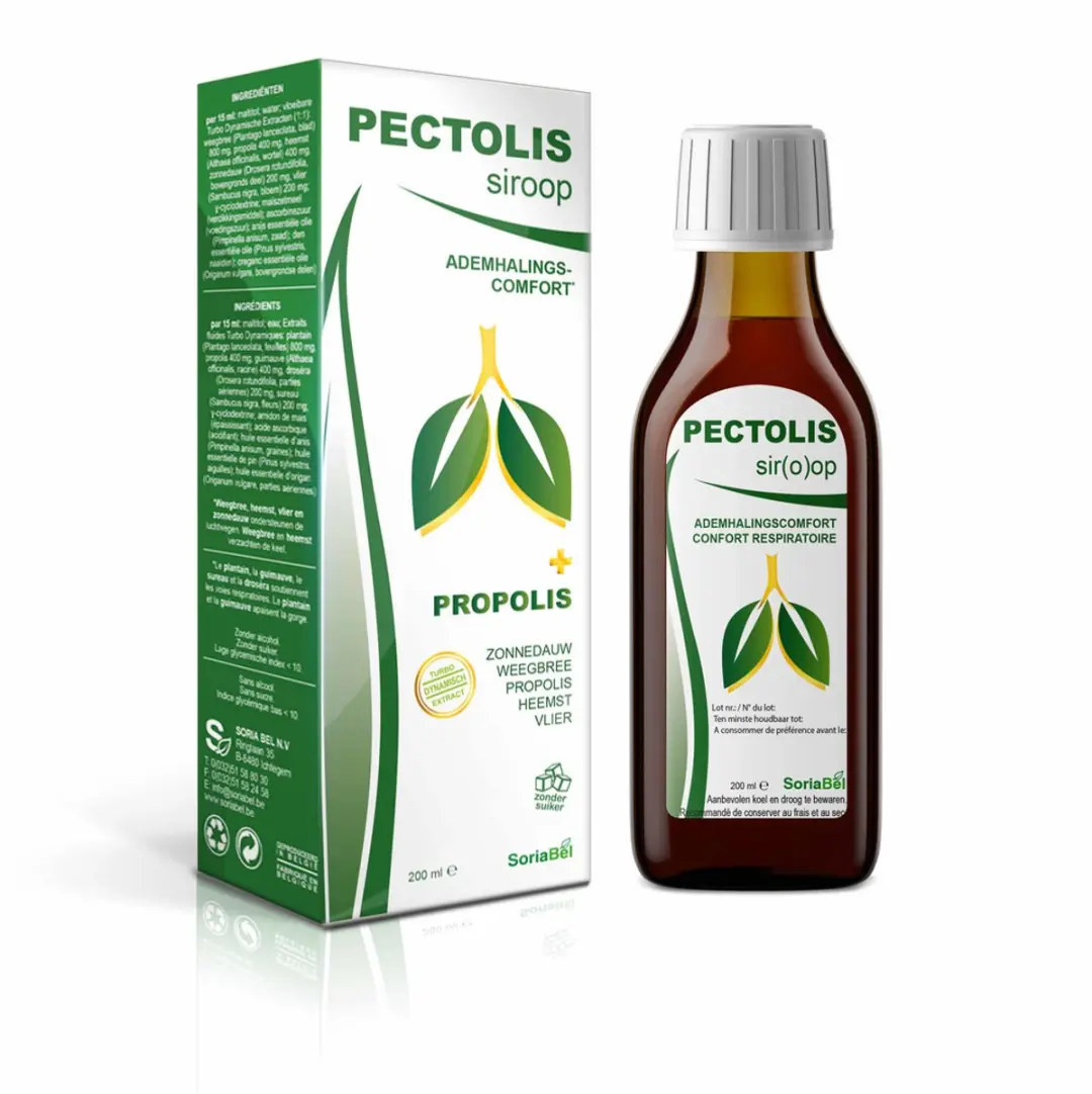 Soria Natural Pectolis Siroop 200ml