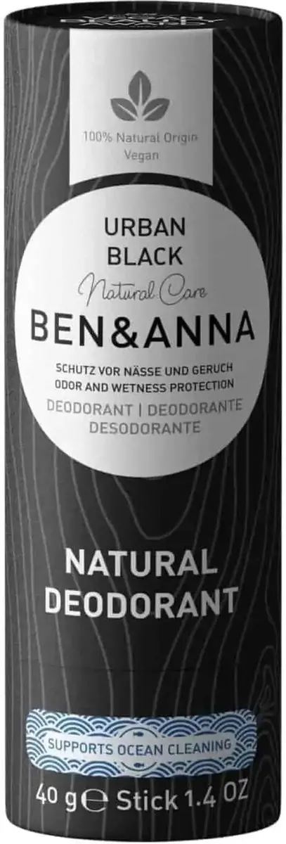Ben & Anna Deostick Urban Black 40g