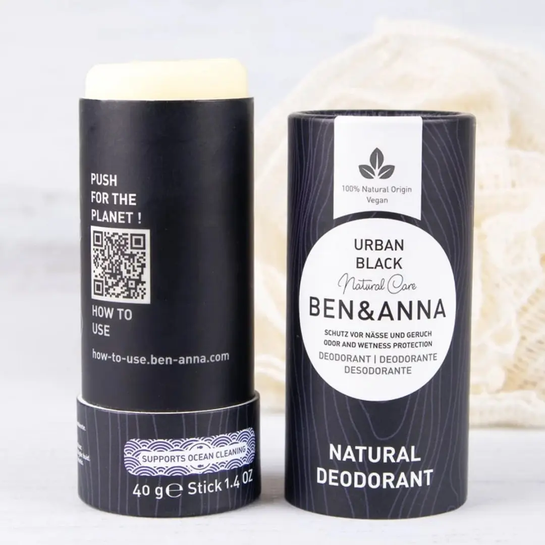 Ben & Anna Deostick Urban Black 40g