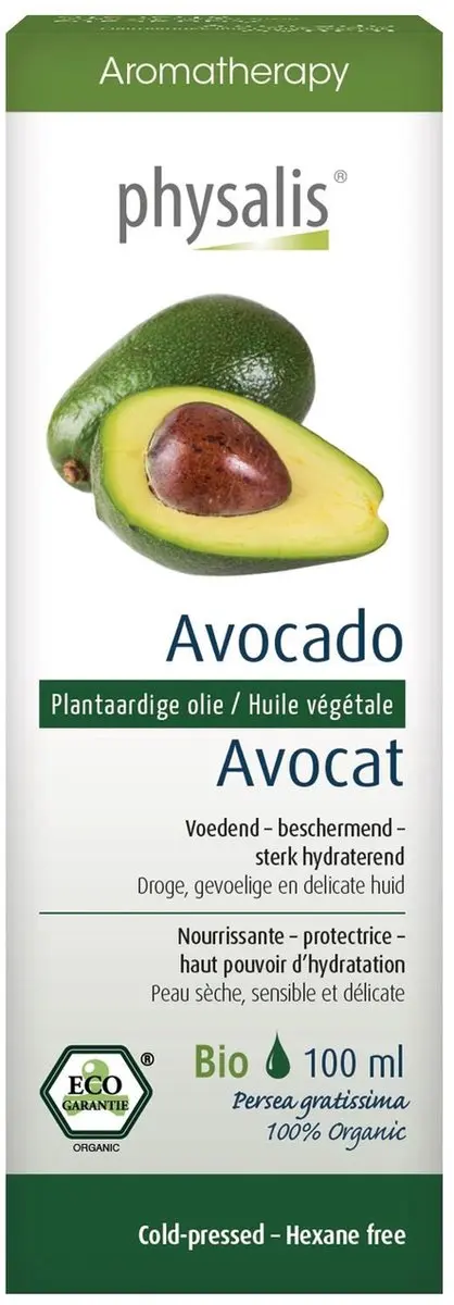 Physalis Biologisch Avocado Aromatherapie 100ml