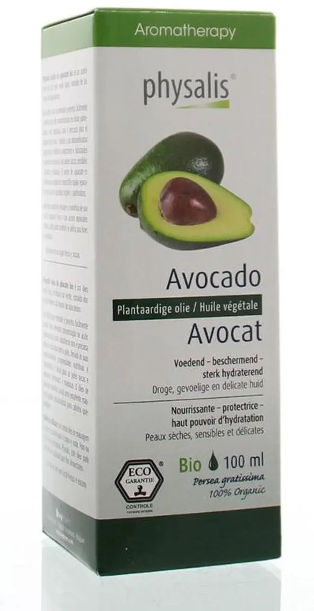 Physalis Biologisch Avocado Aromatherapie 100ml