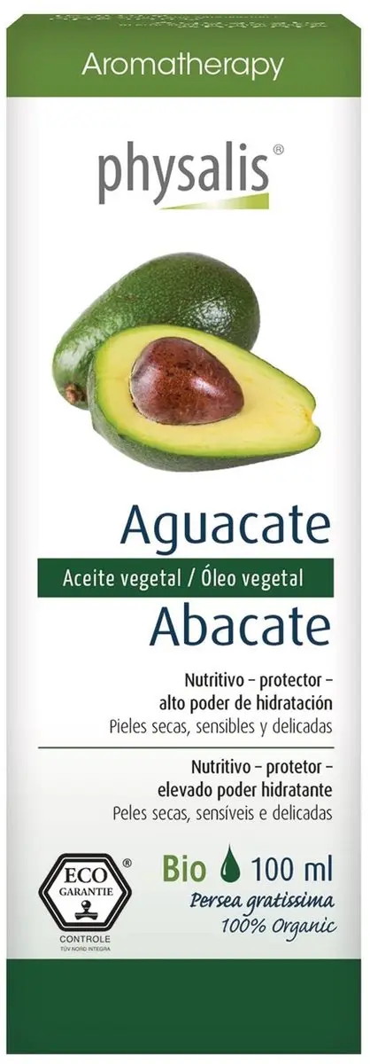 Physalis Biologisch Avocado Aromatherapie 100ml