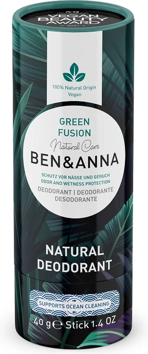 Ben & Anna Deostick Green Fusion 40g