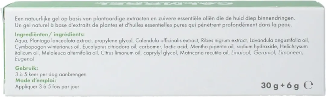 Soria Natural Calmogel Huidgel 30g
