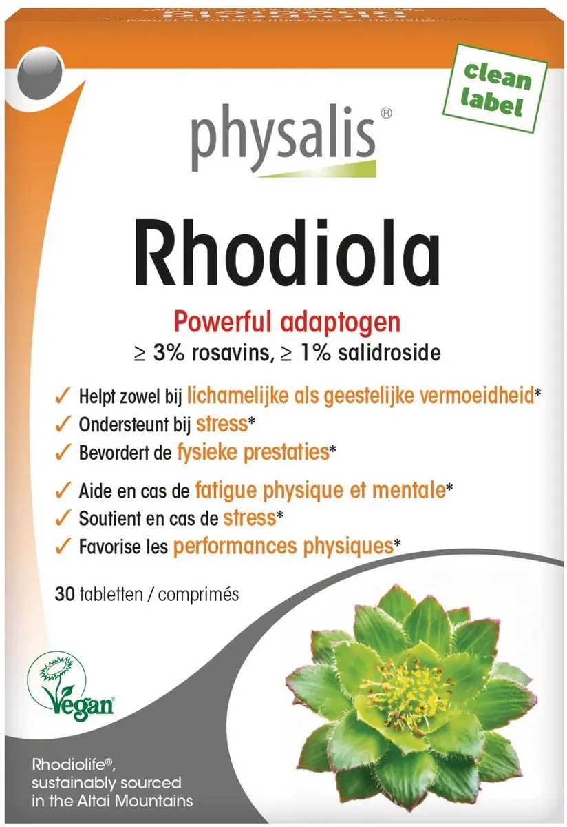 Physalis Rhodiola Bio 30 Tabletten
