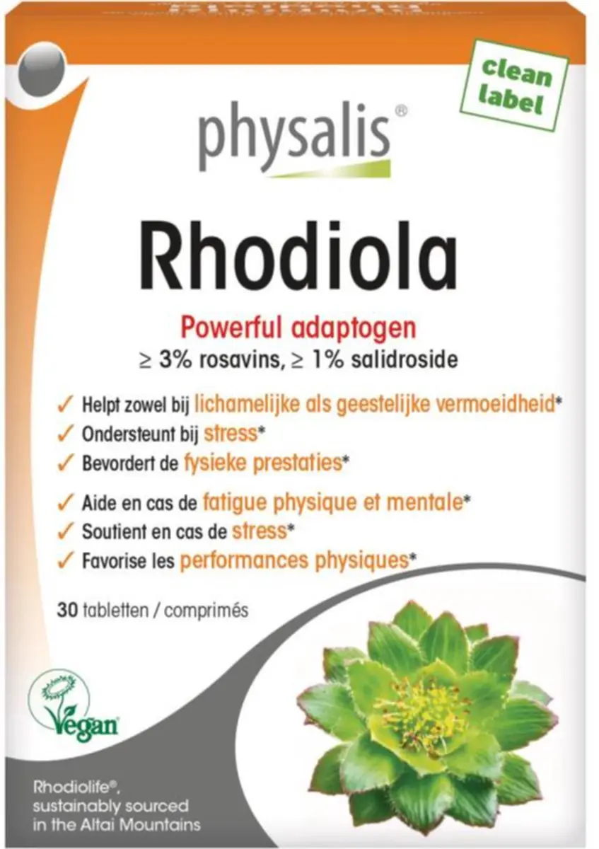 Physalis Rhodiola Bio 30 Tabletten - 30 mg