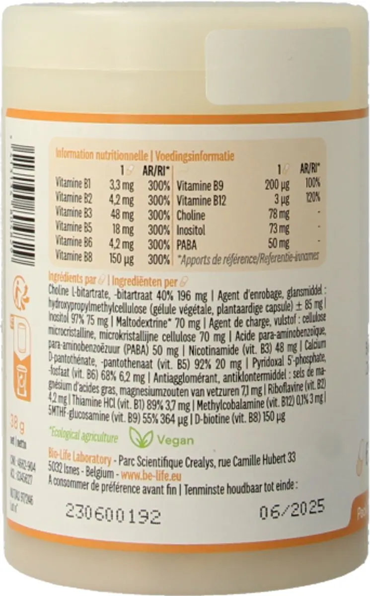 Be-Life B Complex 60 Capsules