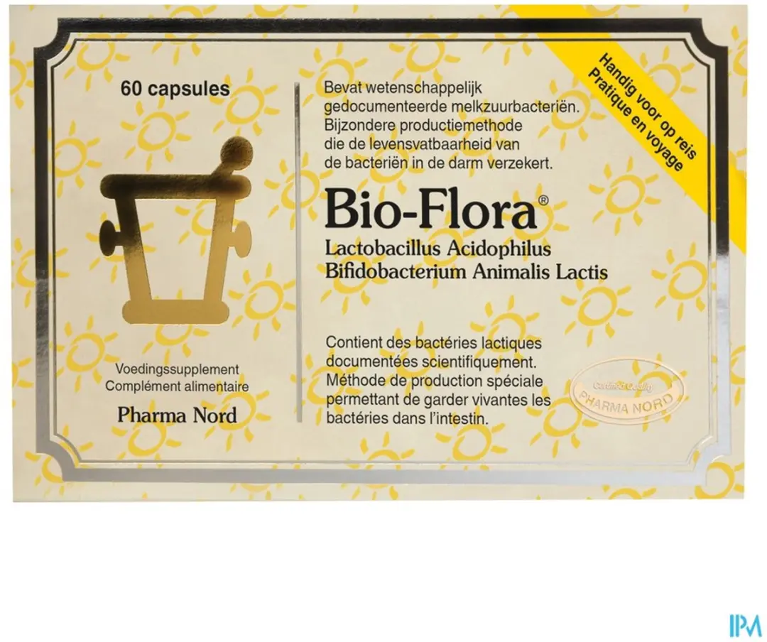 Bio-Flora Capsules Voedingssupplement 60 Stuks