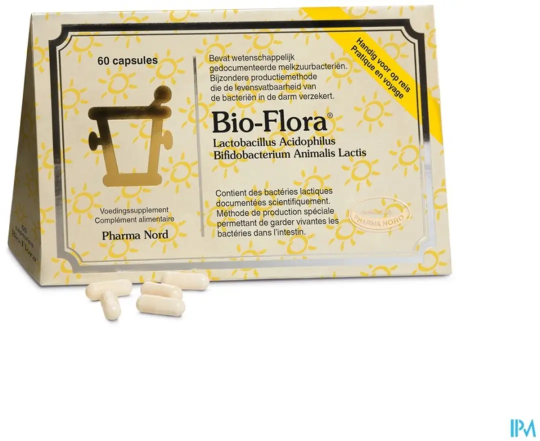 Bio-Flora Capsules Voedingssupplement 60 Stuks