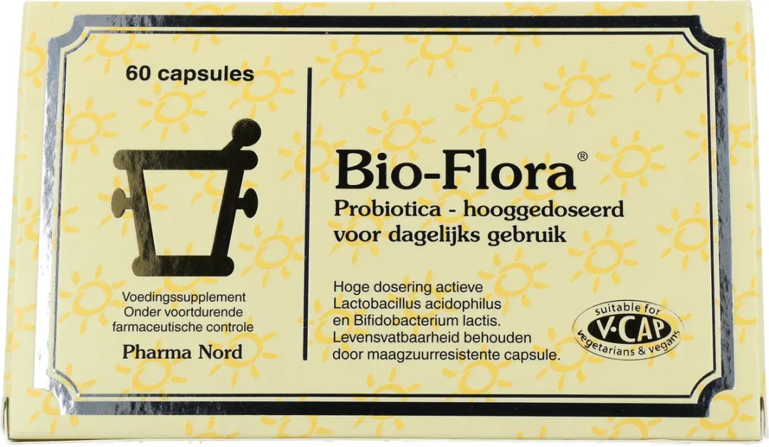 Bio-Flora Capsules Voedingssupplement 60 Stuks