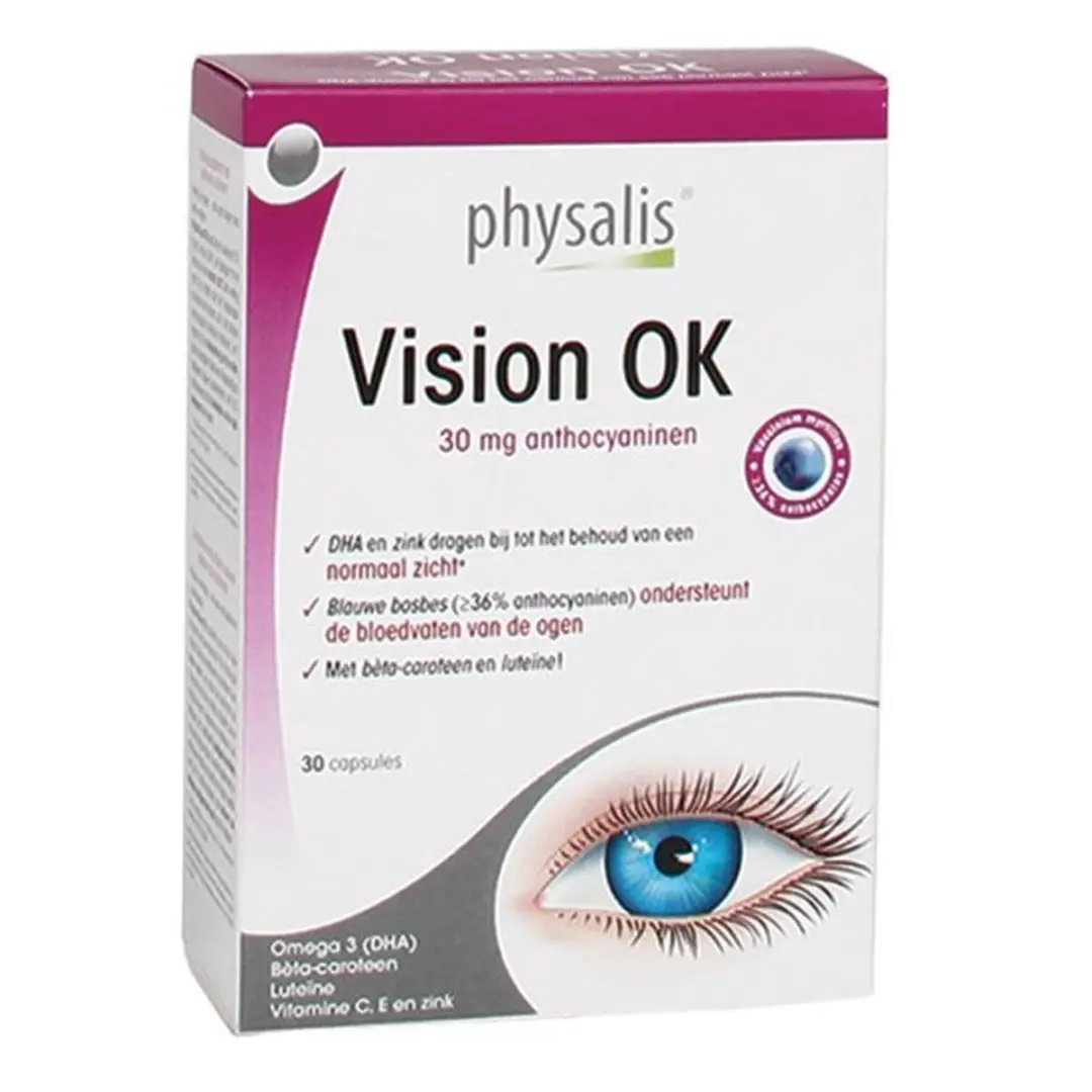 Physalis Vision OK 30 Softgels - 30 mg
