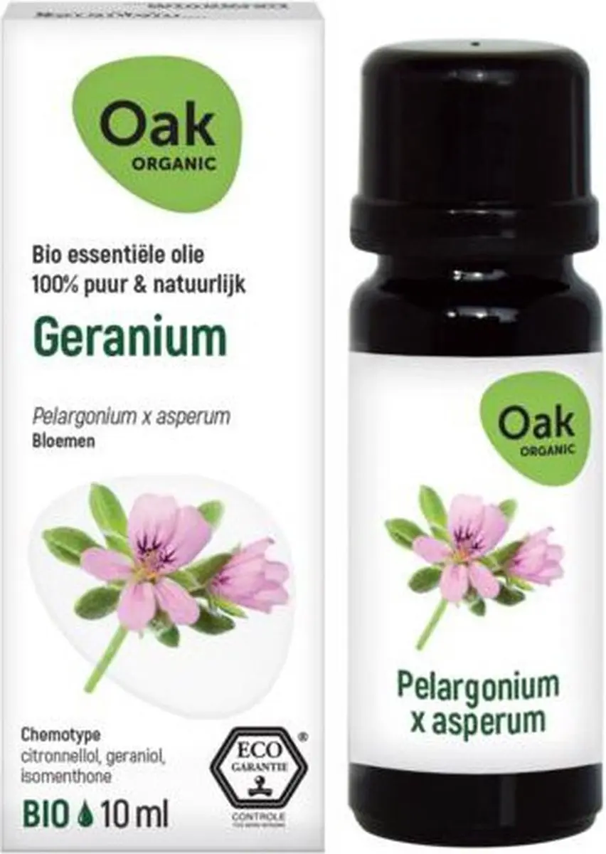 Oak Organic Geranium Olie 10ml