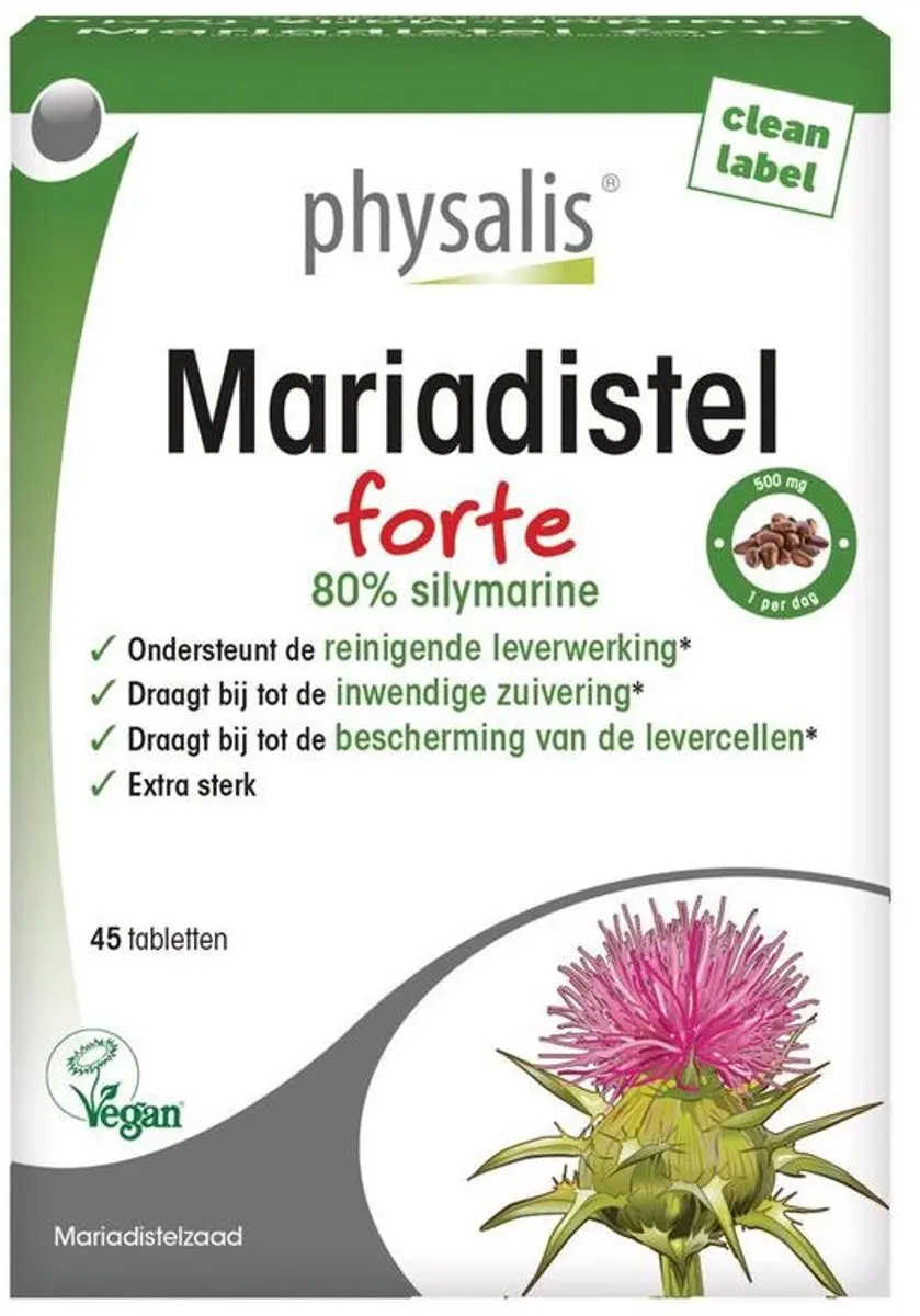 Physalis Mariadistel Forte 45 Tabletten