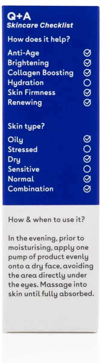 Q+A Retinol 0,2% Serum 30ml
