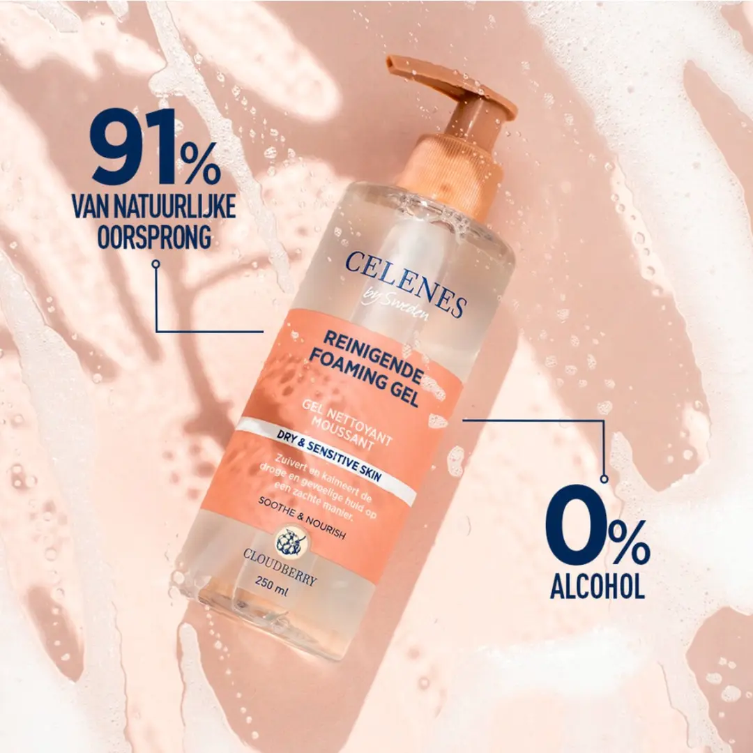 CELENES Bergbraam Reinigende Foam Gel 250ml