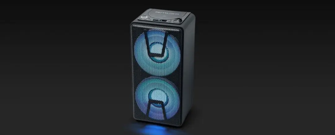Muse M-1820DJ Bluetooth DJ Speaker - 150W - Zwart - afbeelding 5 van 6