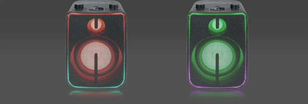 Muse M-1802DJ Bluetooth Partybox - 60W - Zwart - afbeelding 5 van 6