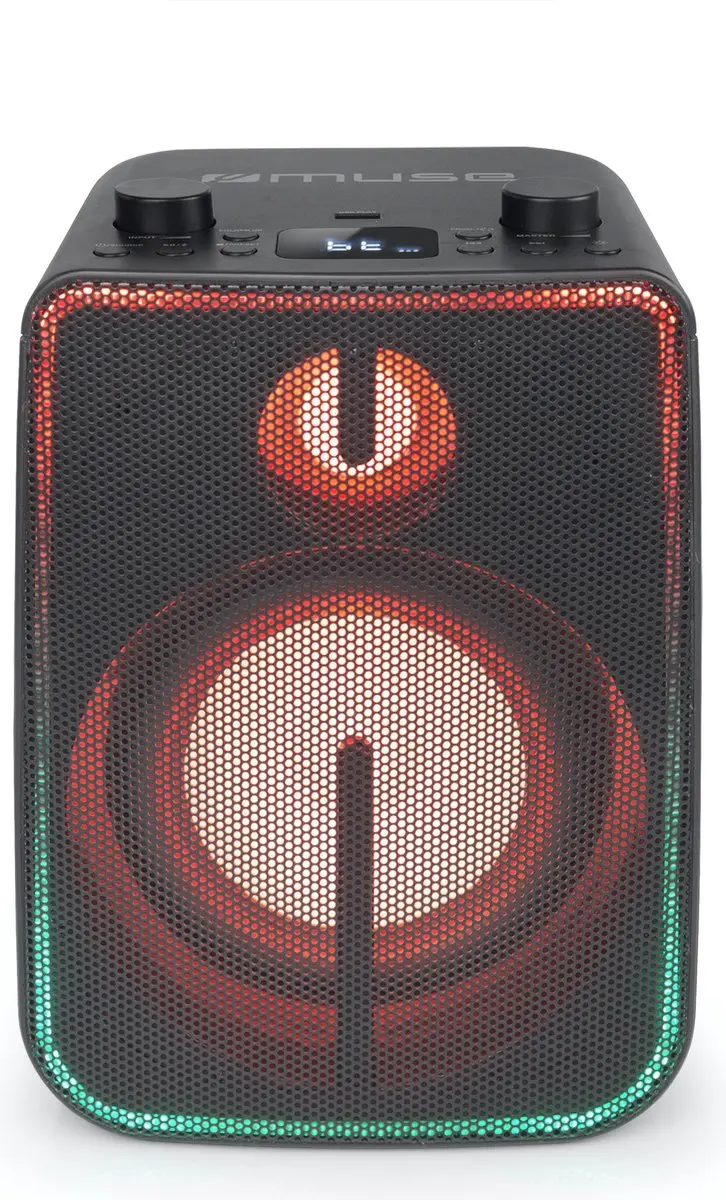 Muse M-1802DJ Bluetooth Partybox - 60W - Zwart - afbeelding 4 van 6