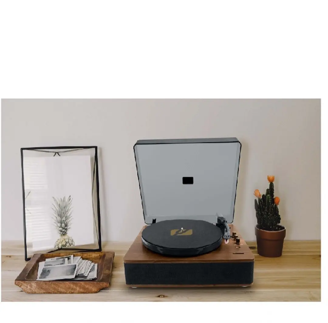 Muse MT-106BT Platenspeler - Bluetooth & Hout - Bruin - afbeelding 4 van 6