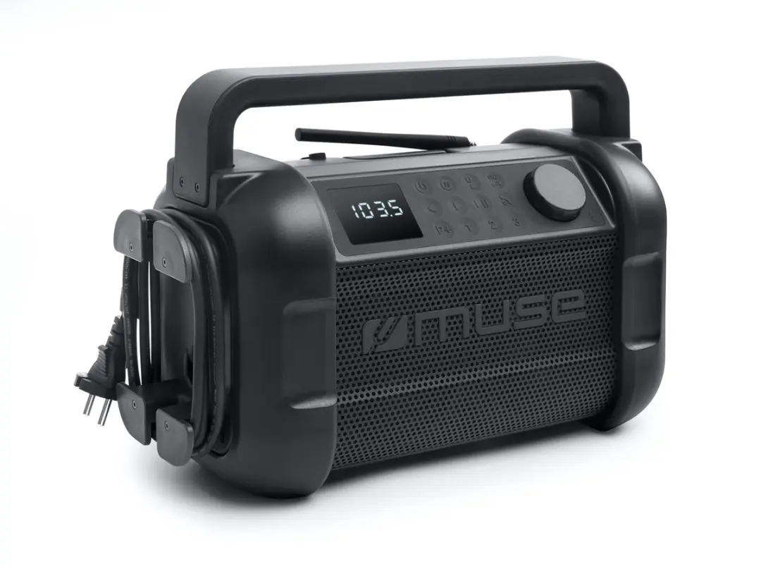 Muse M928FB Bouwradio - 20W - Zwart