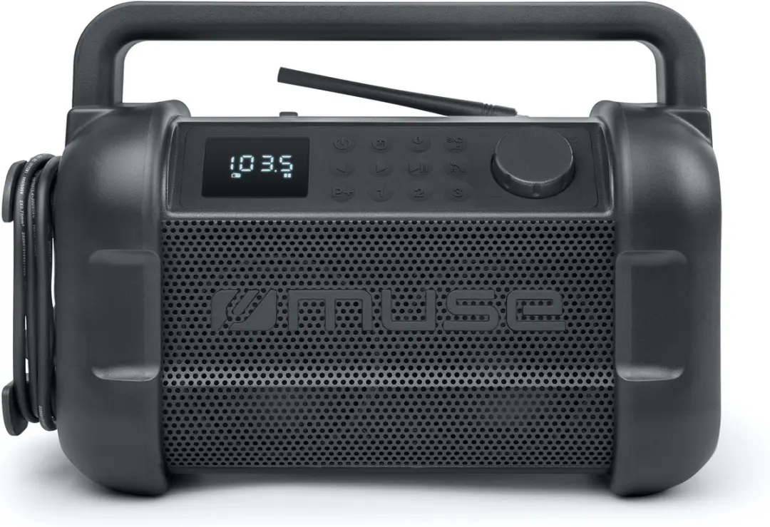 Muse M928FB Bouwradio - 20W - Zwart