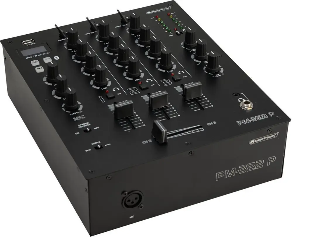 Omnitronic PM-322P Mengpaneel