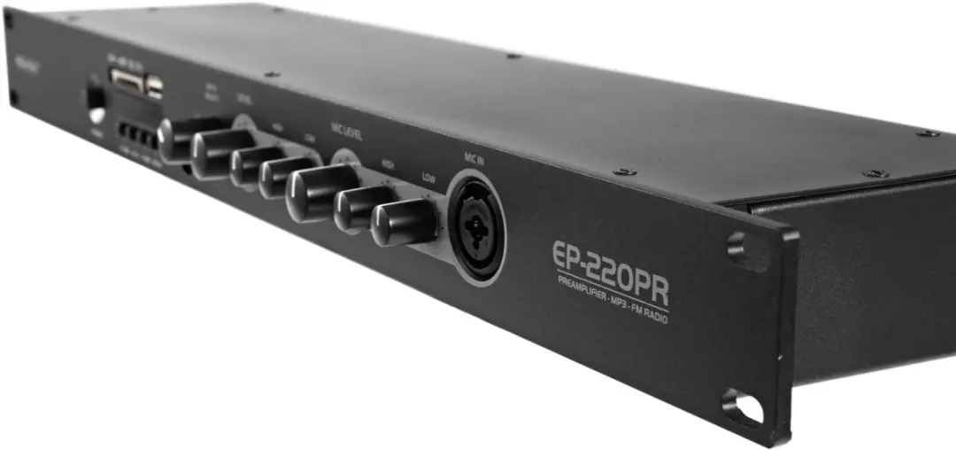 Omnitronic EP-220PR MP3-speler & FM-radio