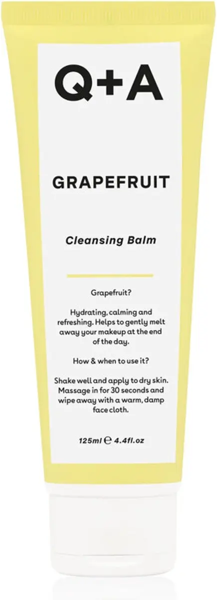 Q+A Grapefruit Cleansing Balm 125ml