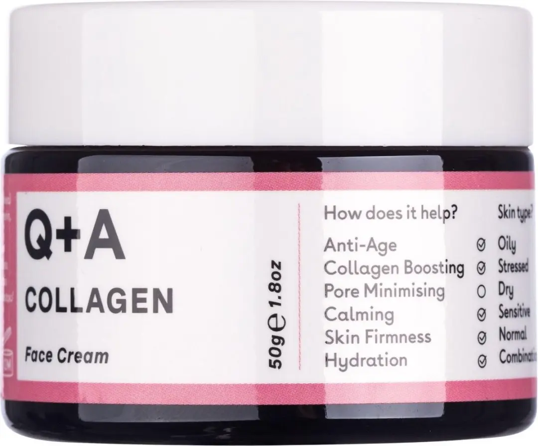 Q+A Collagen Gezichtscrème 50ml - Vegetarisch