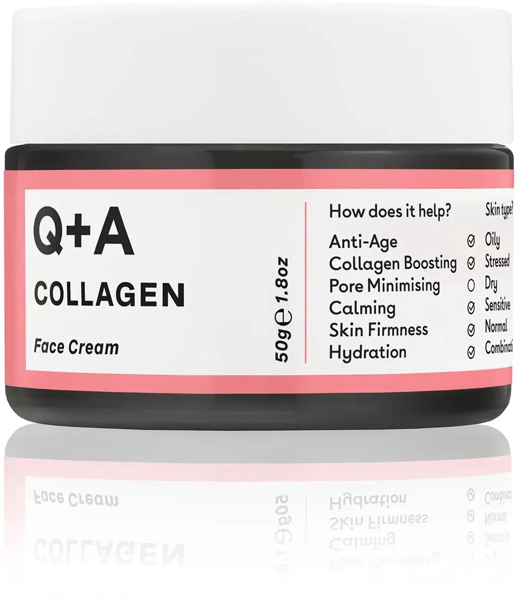 Q+A Collagen Gezichtscrème 50ml - Vegetarisch