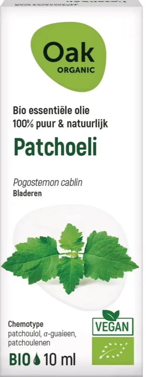 Oak Organic Patchoeli Olie 10ml