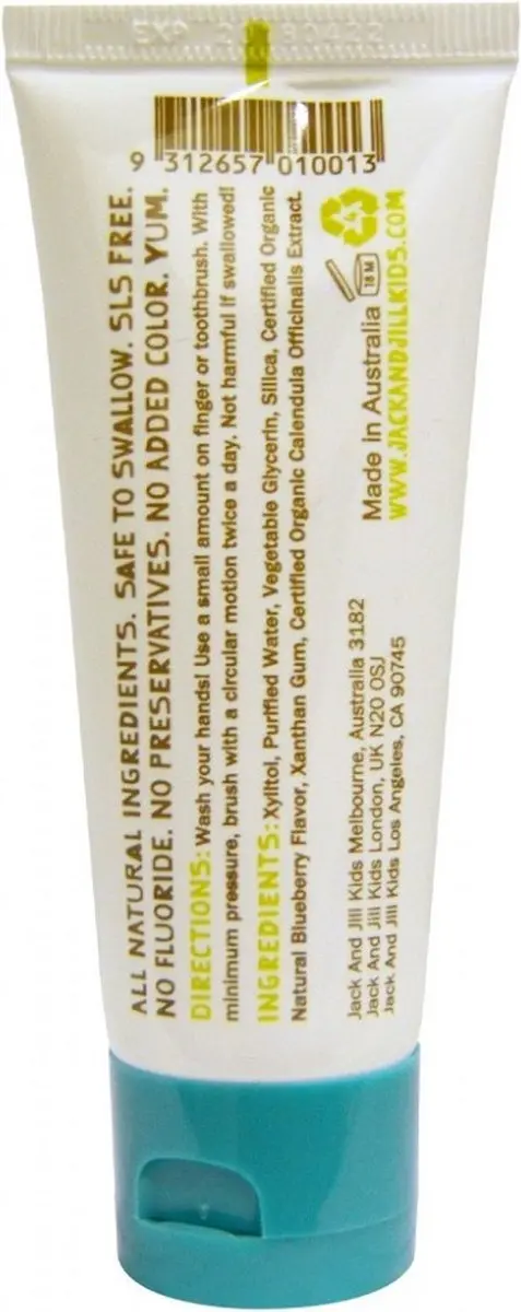 Jack N' Jill Kids Natuurlijke Tandpasta Bosbes 50ml