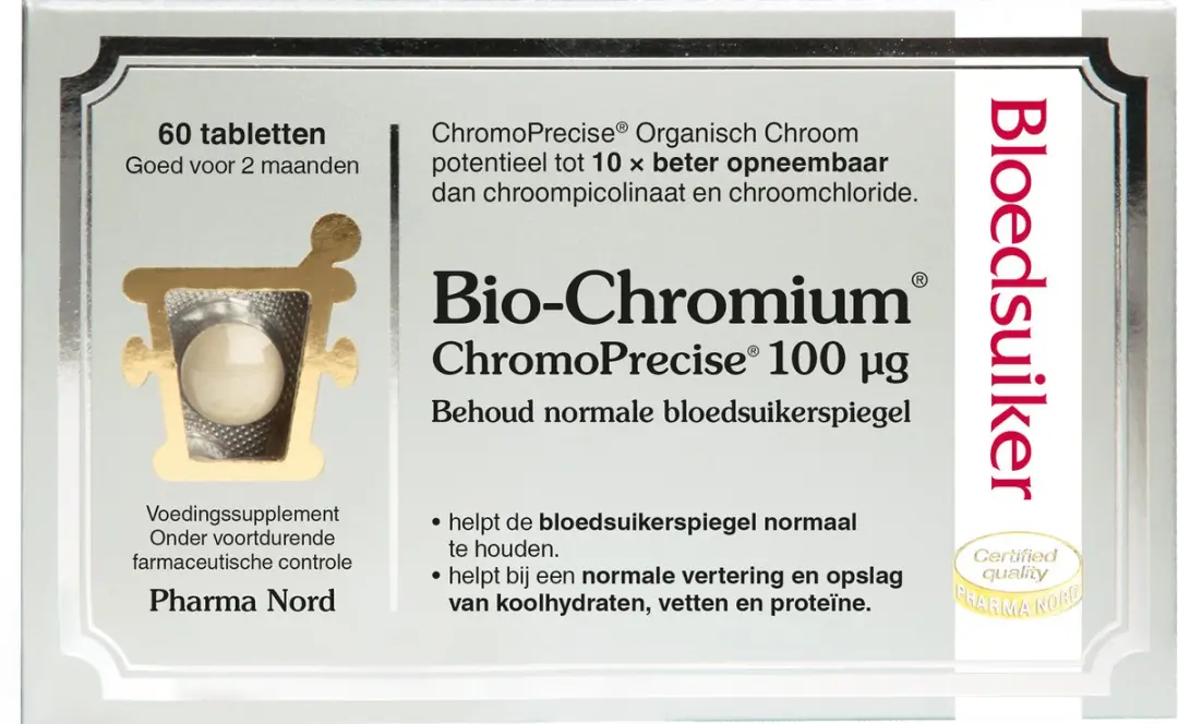 Pharma Nord Bio-Chromium Bloedsuiker - 60 Tabletten