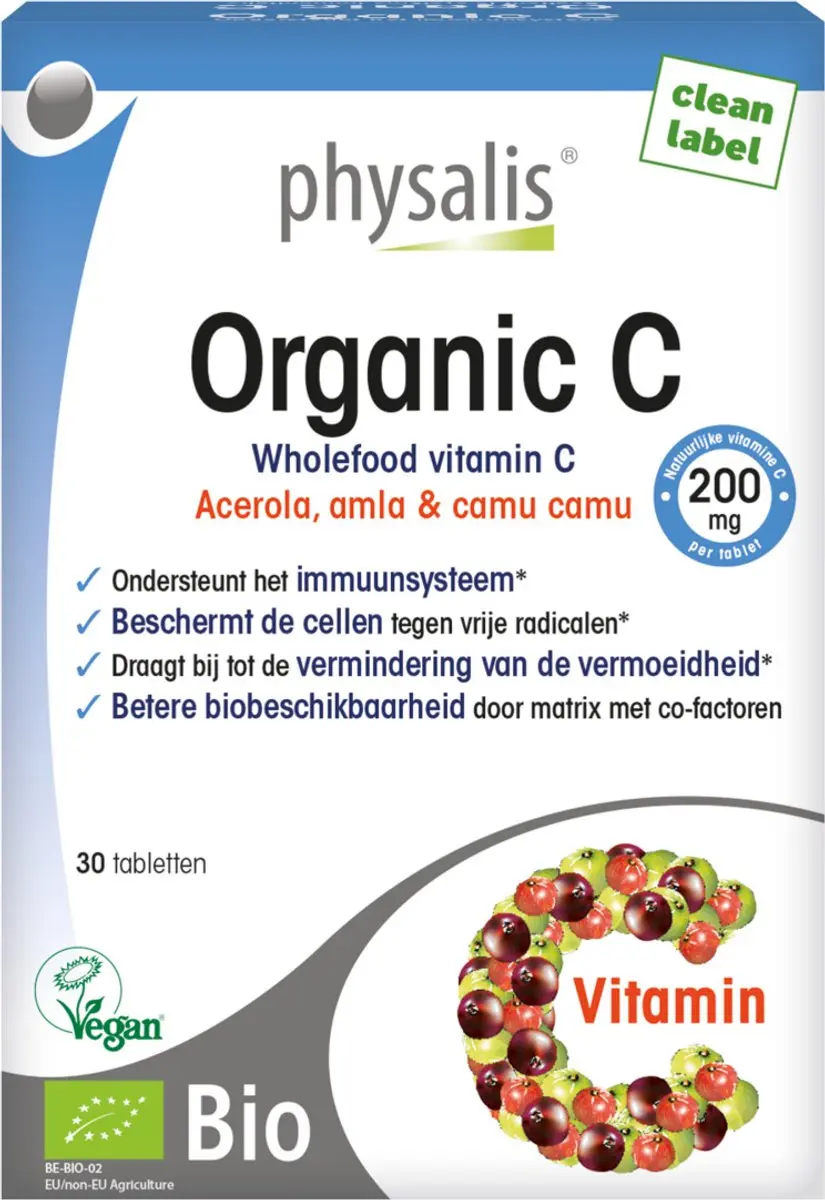 Physalis Vitamine C Organic 30 Tabletten
