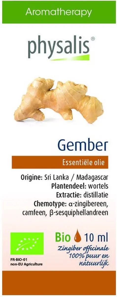 Physalis Gember Bio 10ml